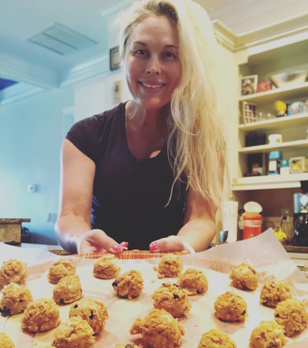 Peanut Butter Fat Bombs with Lilly’s choc&nbsp;chips