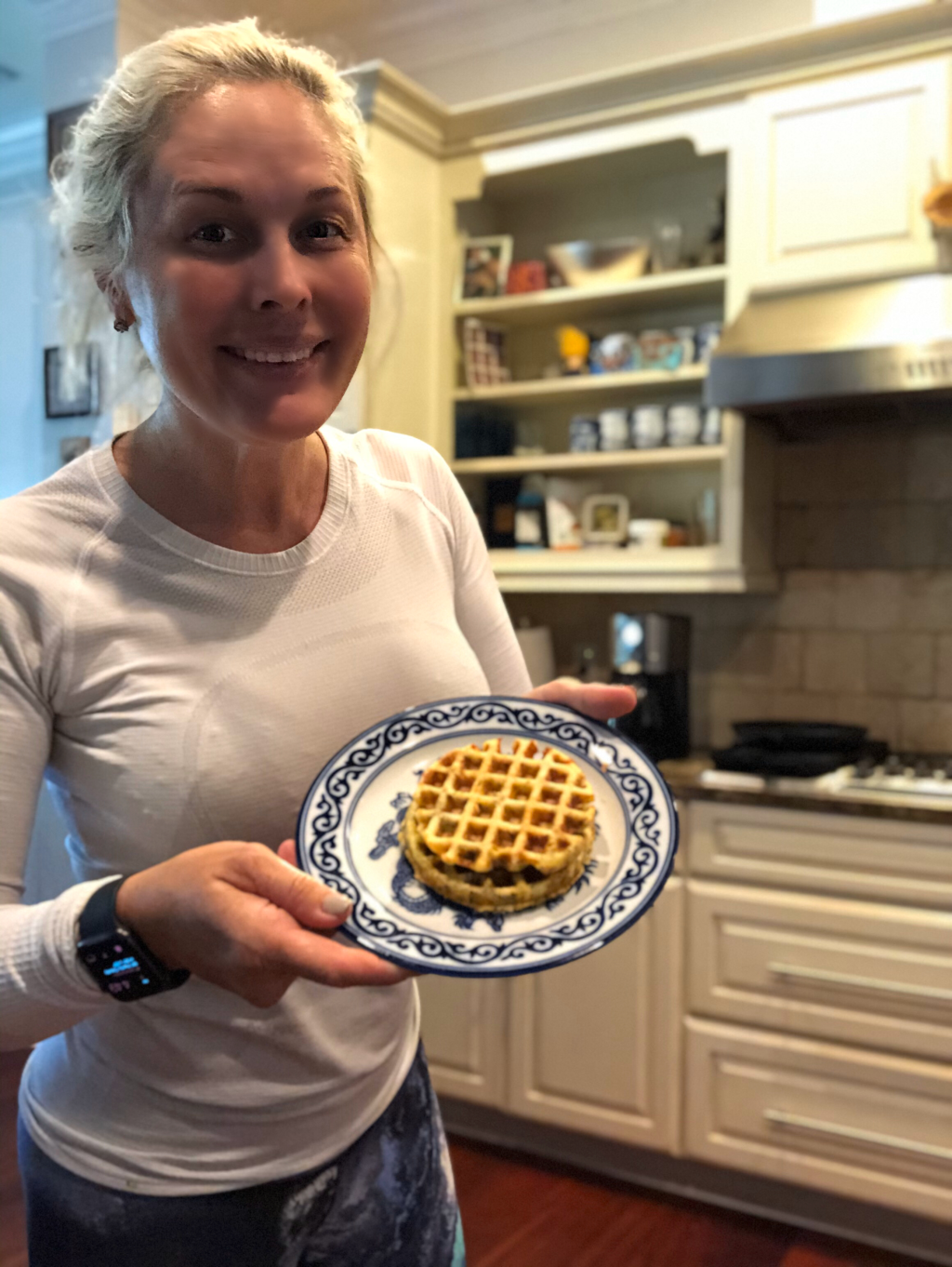 Keto Garlic Cheese Bread&nbsp;Chaffle